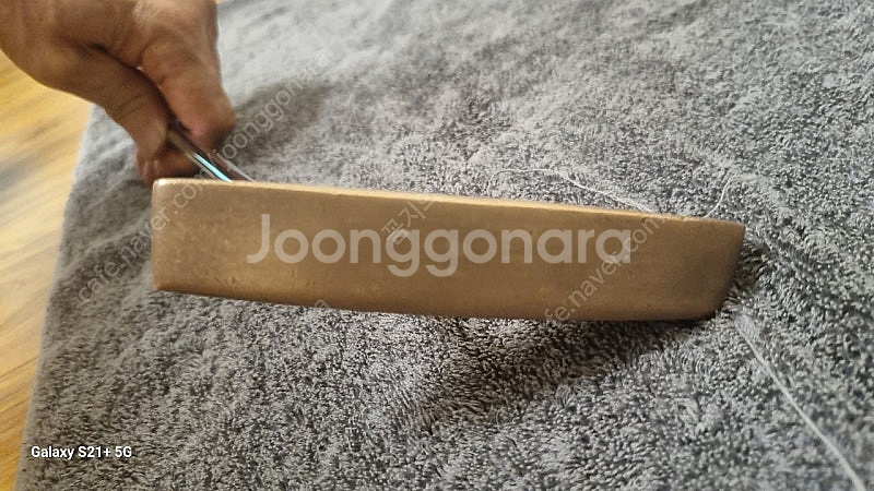 핑 팔 4 황동 퍼터 33인치 특A급 팝니다 커버없음--8