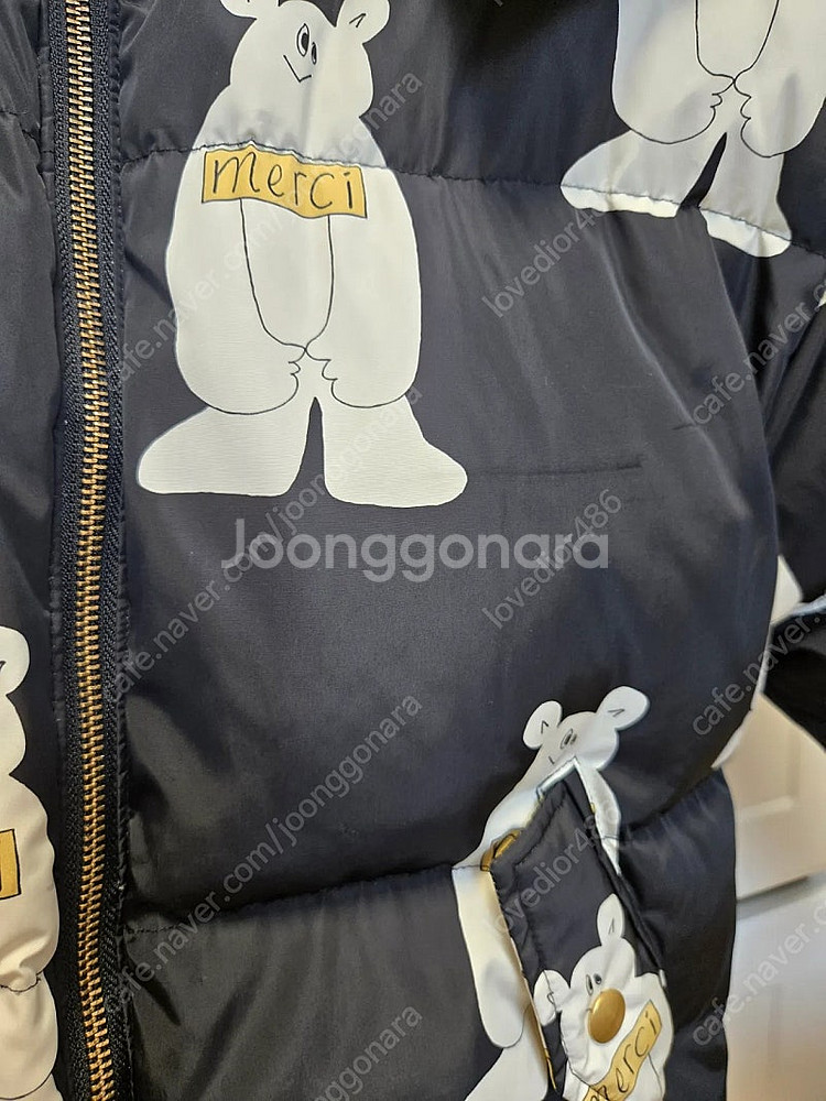 리미떼두두 베어패딩 리버시블양면패딩XL--9