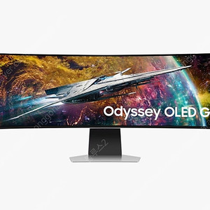 삼성 G9 OLED 49인치 게이밍 모니터 + 휴먼스케일 모니터암 M8.1