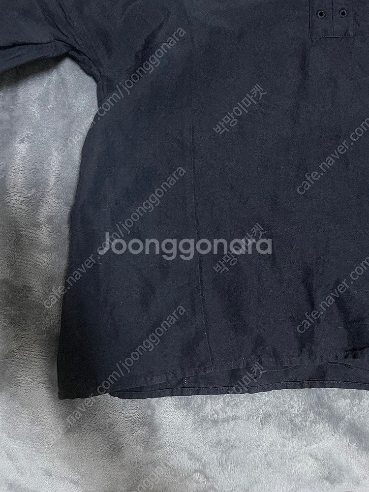 끌로에 블랙 반팔 셔츠 정품--3