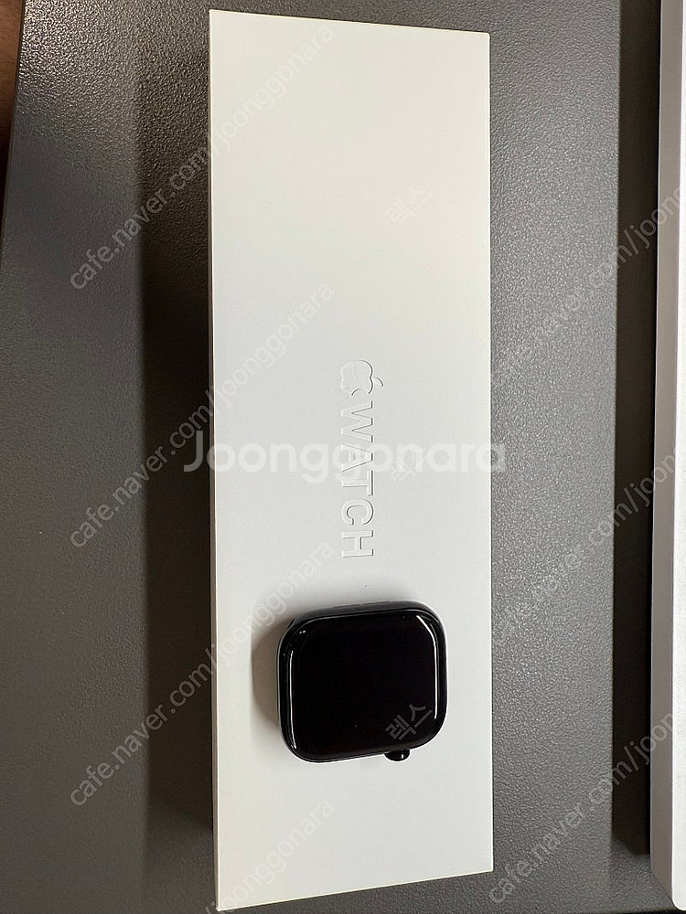 애플워치10 46mm 블랙 효율100% 팝니다.--0