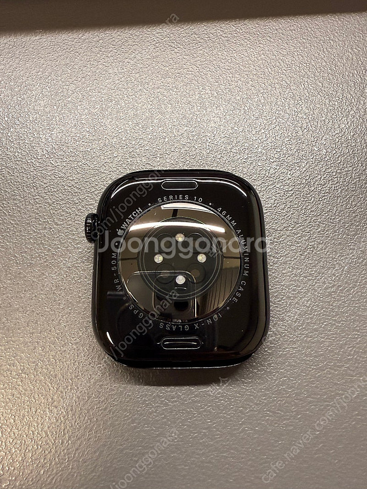 애플워치10 46mm 블랙 효율100% 팝니다.--3