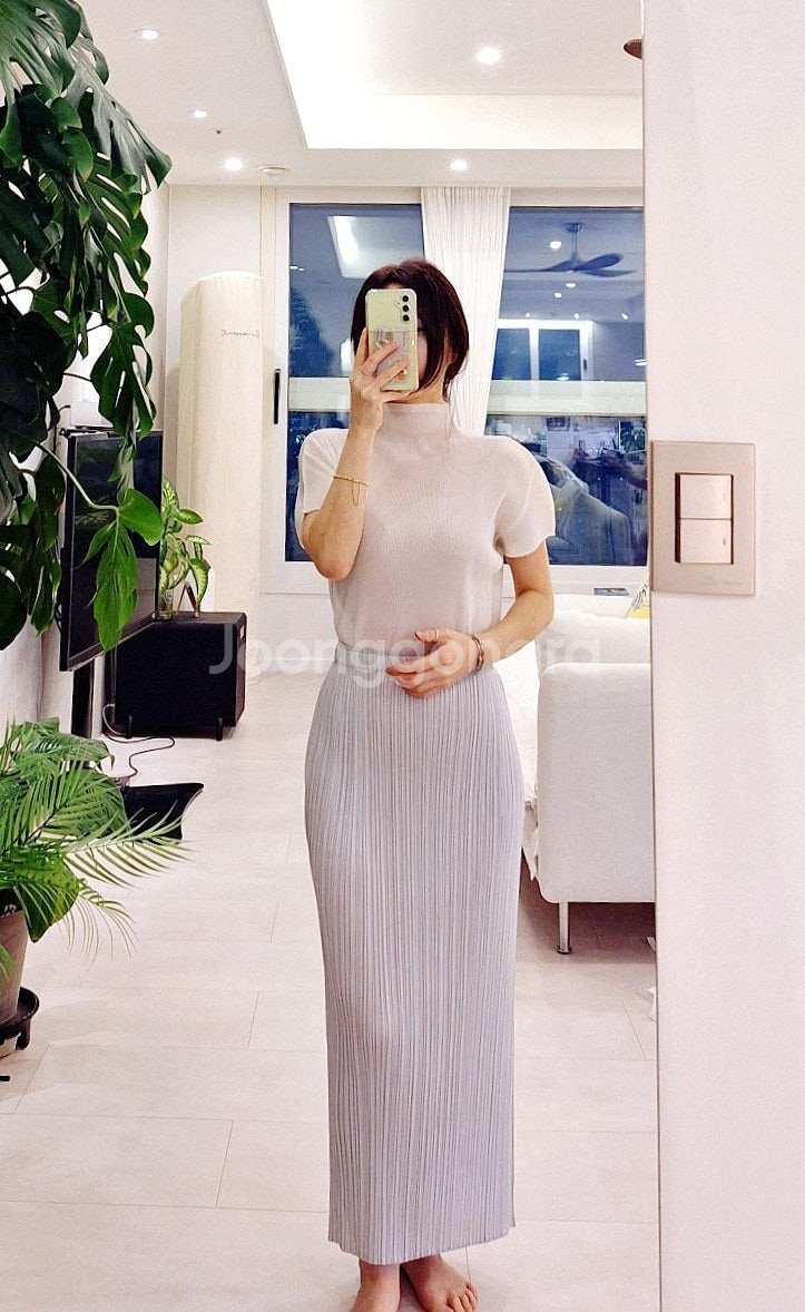 플리츠플리즈 화이트 반목미스트3 이세이미야케--5