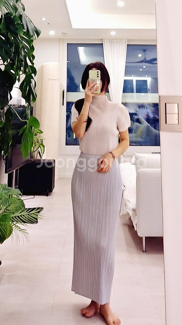 플리츠플리즈 화이트 반목미스트3 이세이미야케--7