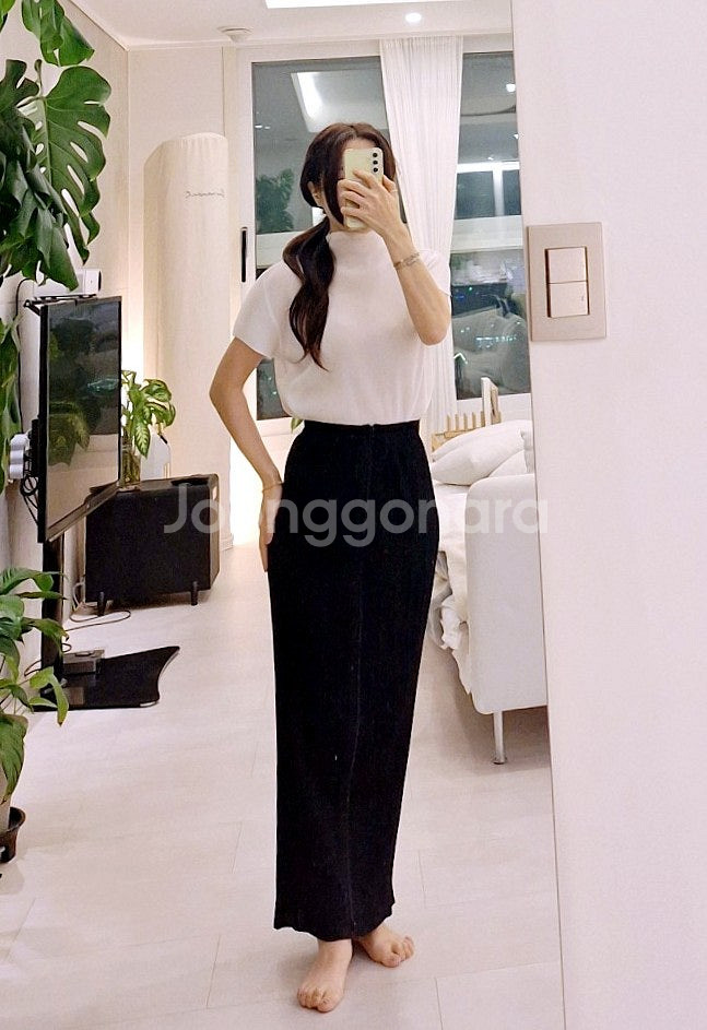 플리츠플리즈 화이트 반목미스트3 이세이미야케--8