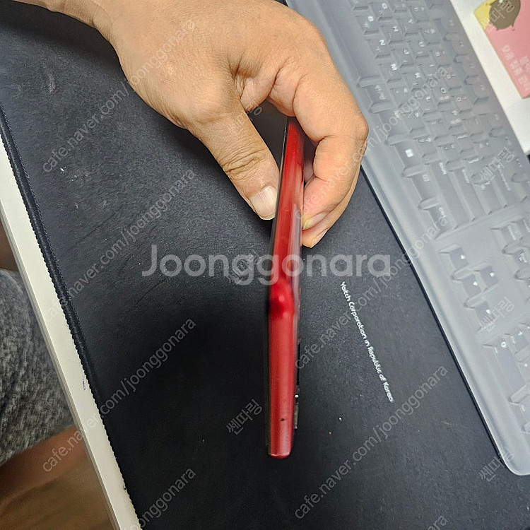 갤럭시 A21s 32GB 레드 5만원--3