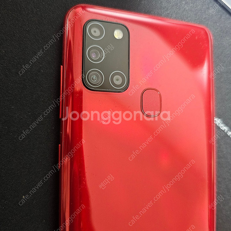갤럭시 A21s 32GB 레드 5만원--8