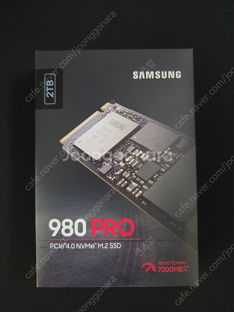980 pro NVME M.2 SSD 미개봉 새제품 판...--0