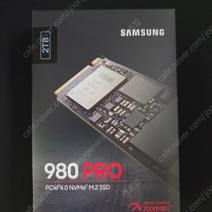 980 pro NVME M.2 SSD 미개봉 새제품 판매(2TB) - 포항