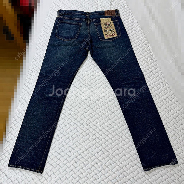 [RRL] 하이 슬림 이스트 웨스트 셀비지 진 36x32 (40만)--1