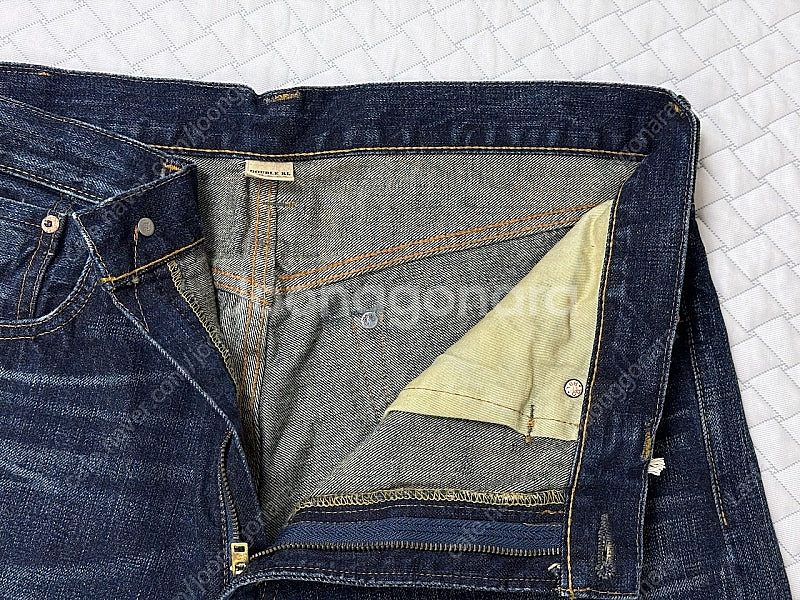 [RRL] 하이 슬림 이스트 웨스트 셀비지 진 36x32 (40만)--4