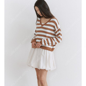 [새상품] SSEMI 쎄미 ELLA 벌룬 스커트 balloon skirt 아이보리