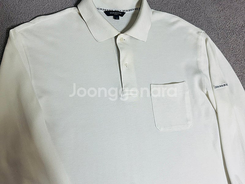 정품 버버리 골프 긴팔 카라티--9