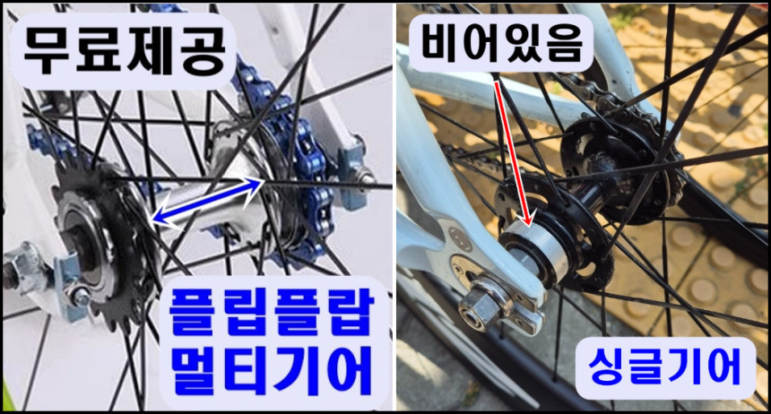 쓰나미 픽시 자전거 snm100 블랙 이미지