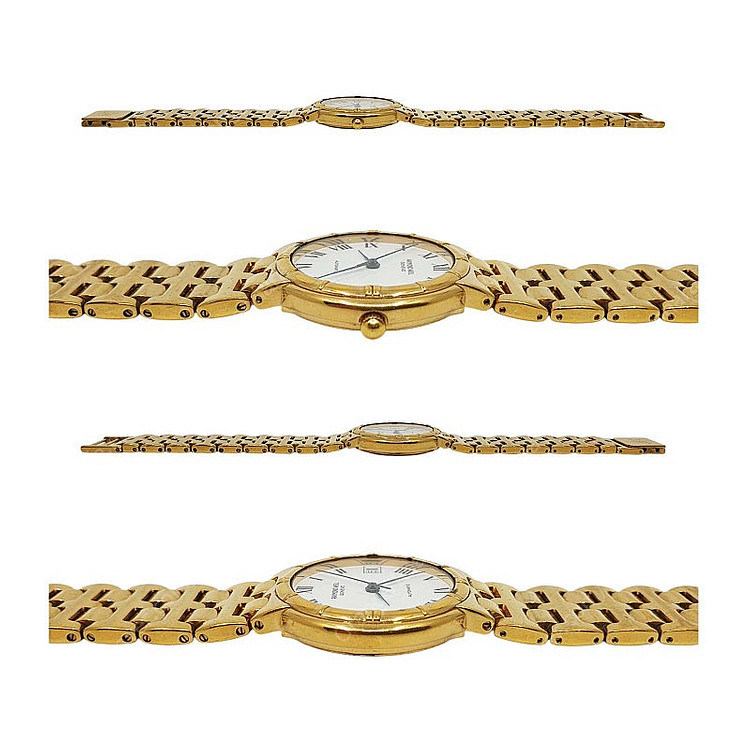 레이몬드 웨일 RAYMOND WEIL 2817 18K 골드 전기도금 오토메틱 빈티지 시계--8