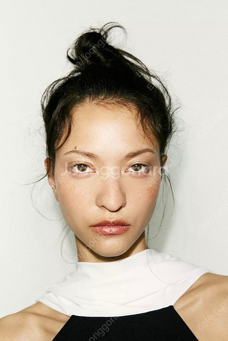 zara 자라 콘트라스트 미니 원피스 59900-299...--2