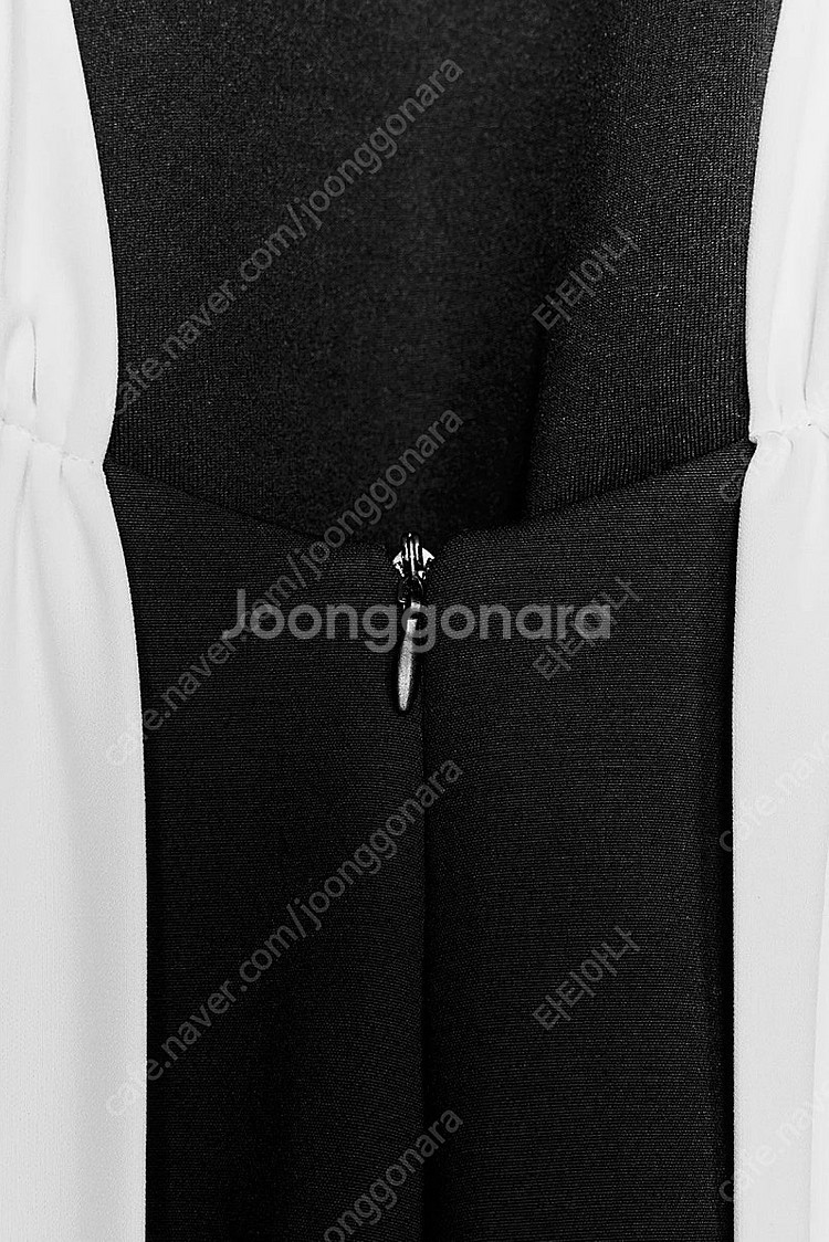 zara 자라 콘트라스트 미니 원피스 59900-299...--6