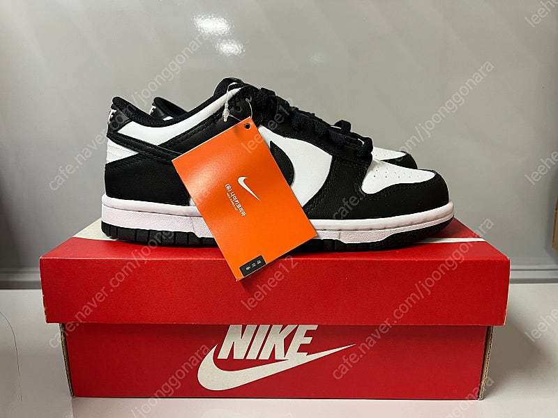 240 나이키 덩크 로우 범고래 w gs 나코탭 미시착 새상품 이미지