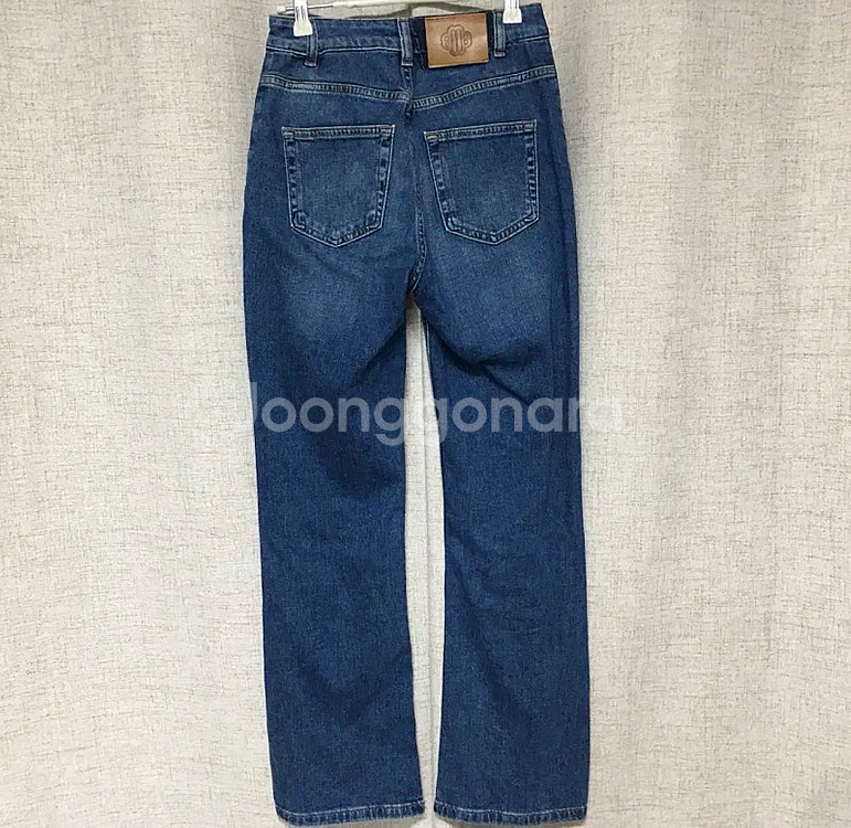 마쥬 24SS 신상 버튼업 데님 팬츠 25--4