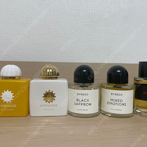 아무아쥬, 바이레도, 프레데릭말 정리합니다