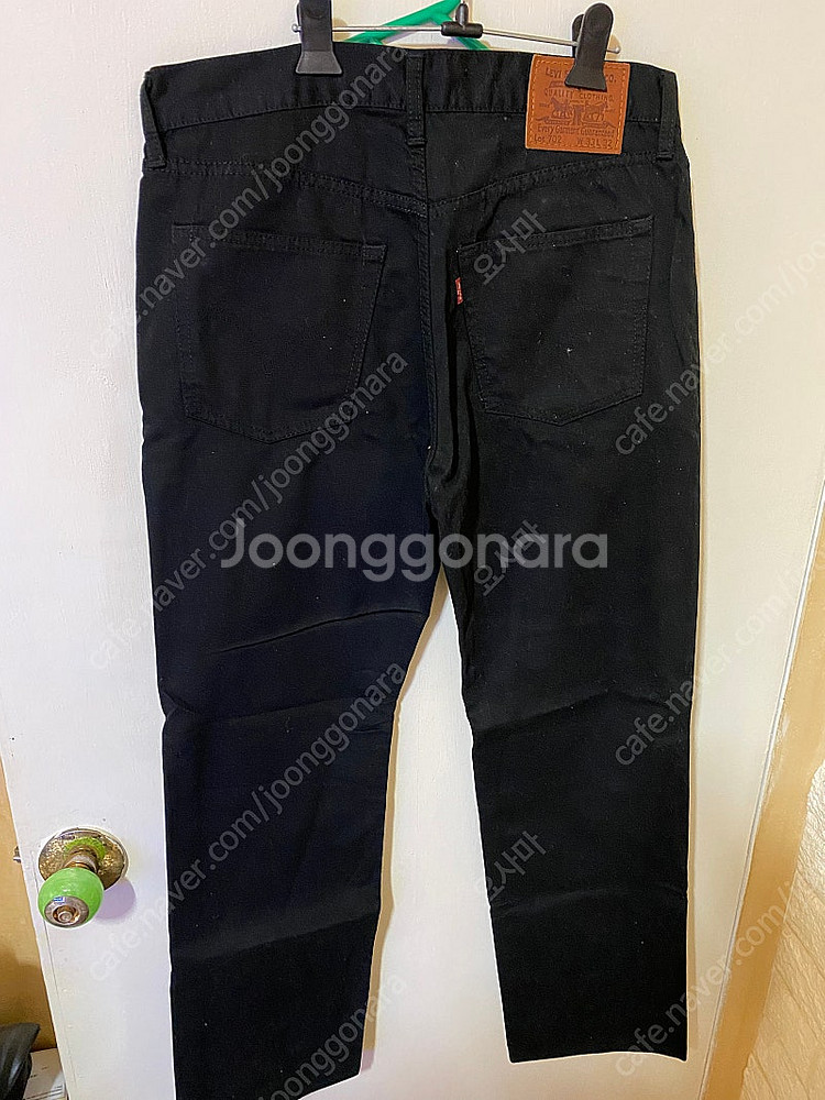리바이스 Levis 702 블랙진(새거)--1