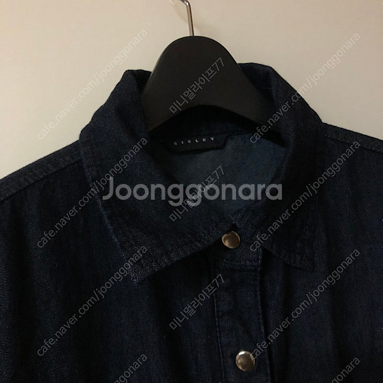 시슬리 21년 데님 청 롱 원피스 맥시 드레스 하객룩 ...--5