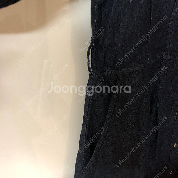 시슬리 21년 데님 청 롱 원피스 맥시 드레스 하객룩 ...--7