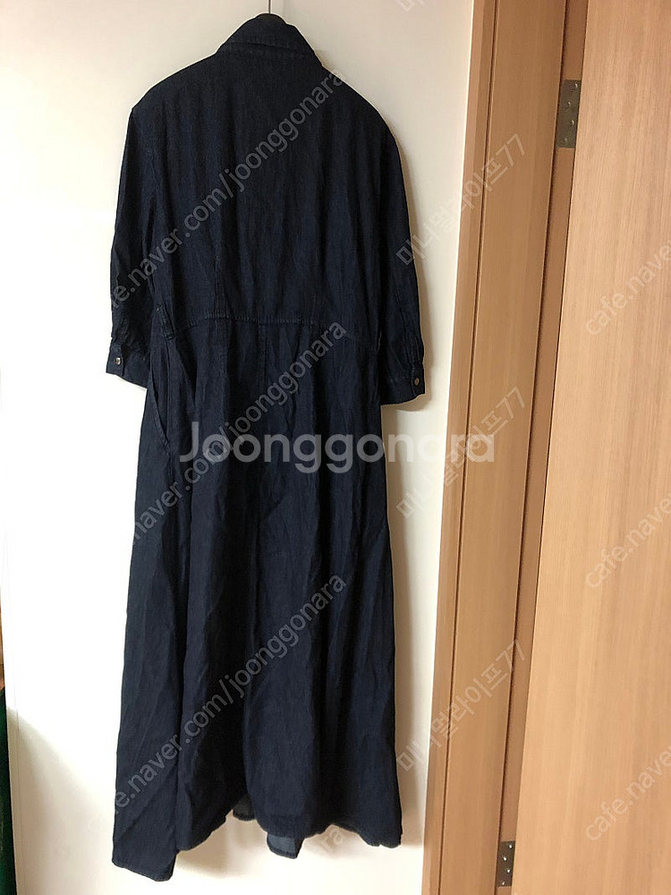 시슬리 21년 데님 청 롱 원피스 맥시 드레스 하객룩 ...--9