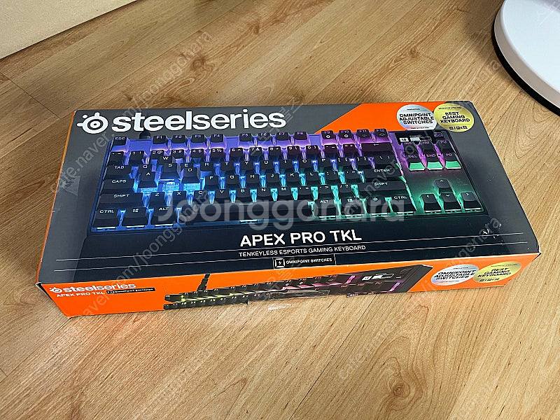 스틸시리즈 Apex Pro TKL 유선 게이밍키보드 택...--0
