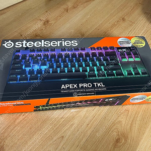 스틸시리즈 Apex Pro TKL 유선 게이밍키보드 택포