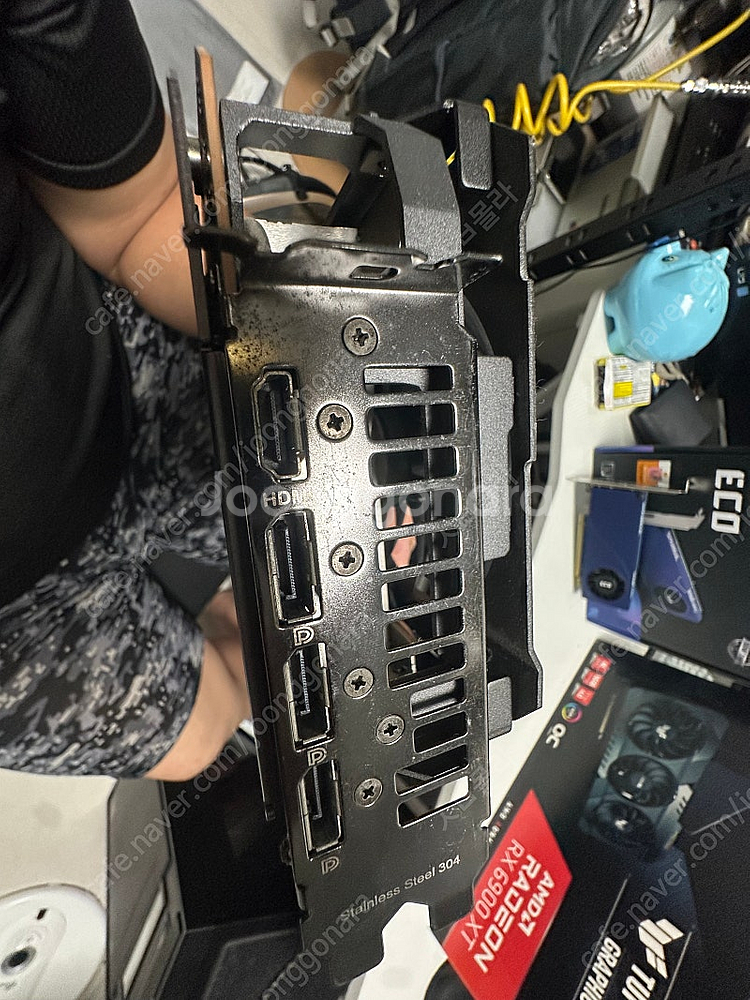 ASUS RX6900XT & 인텔ARC310그래픽카드팝...--5