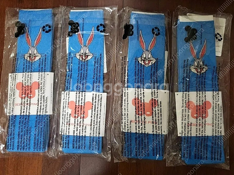 (새상품)베베드피노 루니툰즈 니삭스(만 8~9세)--0