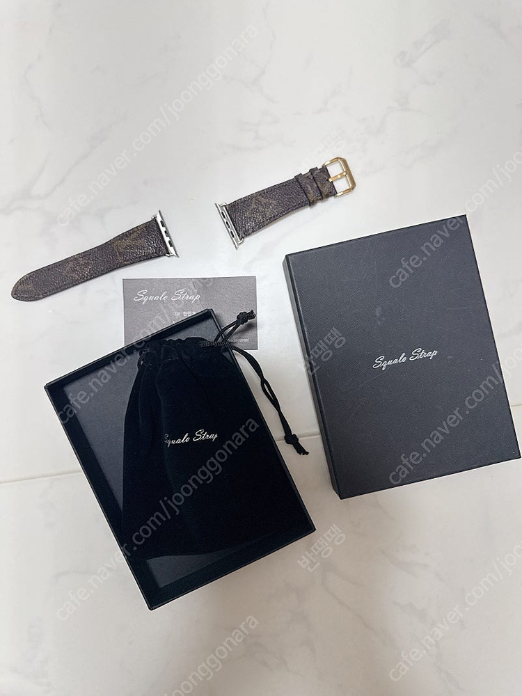 스쿠알로스트랩 애플워치44mm 루이ㅇㅇ 스트랩 박스풀셋 이미지