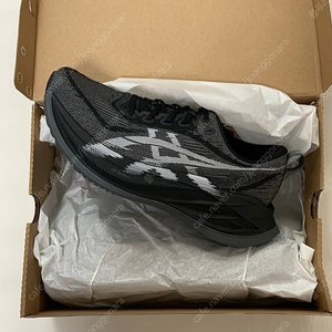 아식스 슈퍼블라스트2 블랙 260 size 새제품