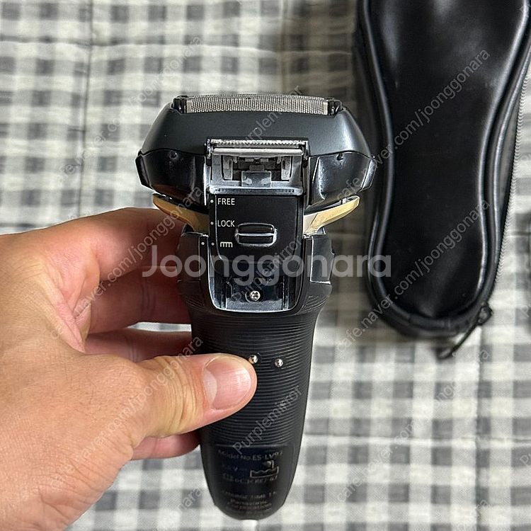 파나소닉 ES-LV67 5중날 람대쉬 전기 면도기--3