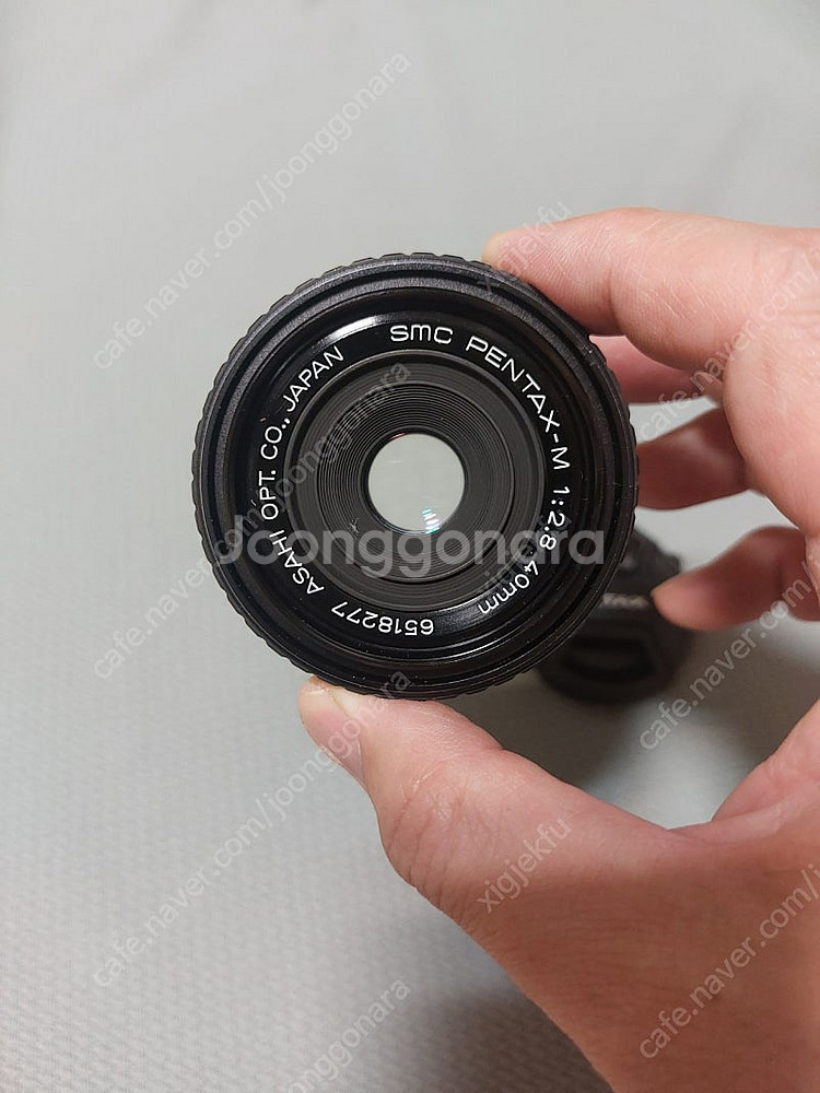 펜탁스 k 마운트 40mm f2.8 팬케익 렌즈--1