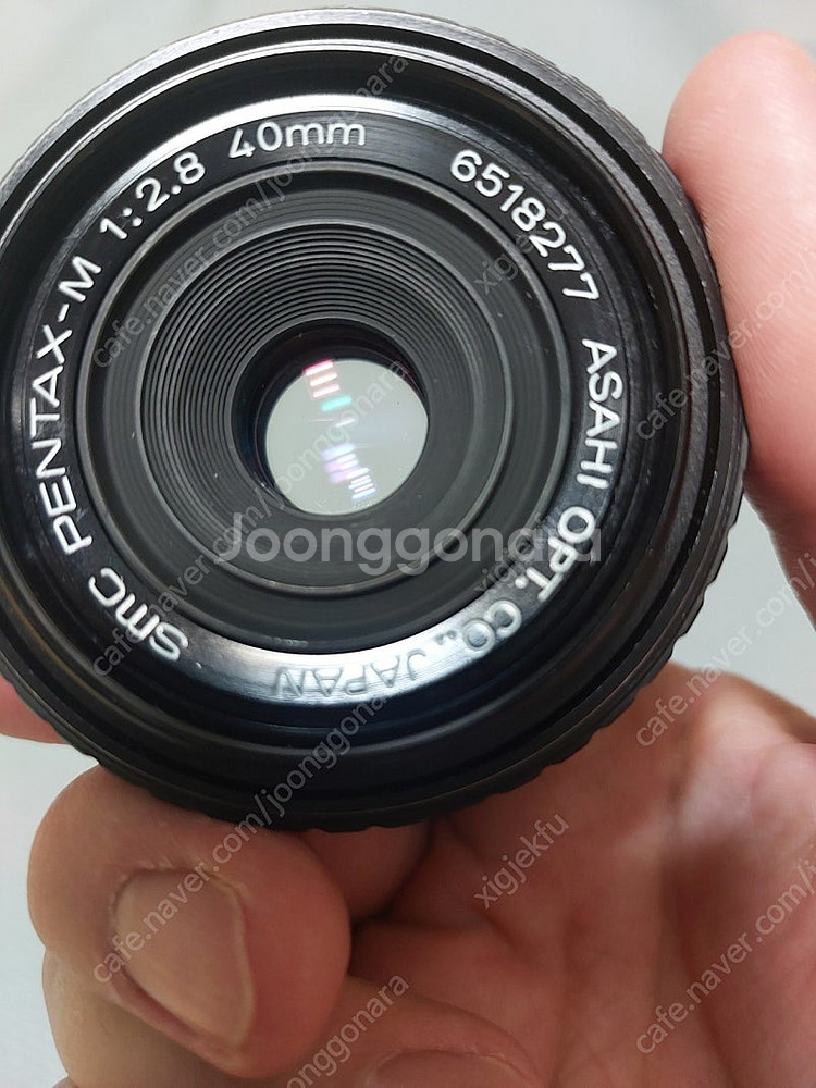 펜탁스 k 마운트 40mm f2.8 팬케익 렌즈--7