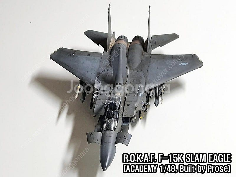 프라모델 1/48 대한민국공군 F-15K 슬램이글--0