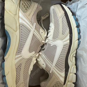 나이키 줌 보메로 5 오트밀 275 / 나이키 덩크 로우 레트로 페일 아이보리 270 / 나이키 덩크 로우 레트로 가죽 스웨이드 플래티넘 바이올렛 270 / 세가지 다 미개봉 팜