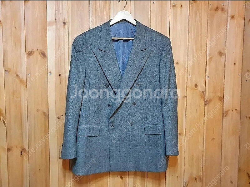 하이엔드 브리오니 더블버튼 울 자켓 105 110--0