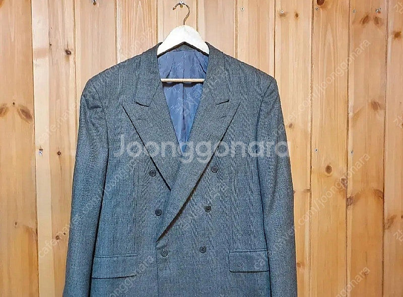 하이엔드 브리오니 더블버튼 울 자켓 105 110--1