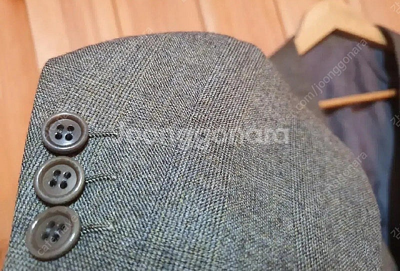 하이엔드 브리오니 더블버튼 울 자켓 105 110--3