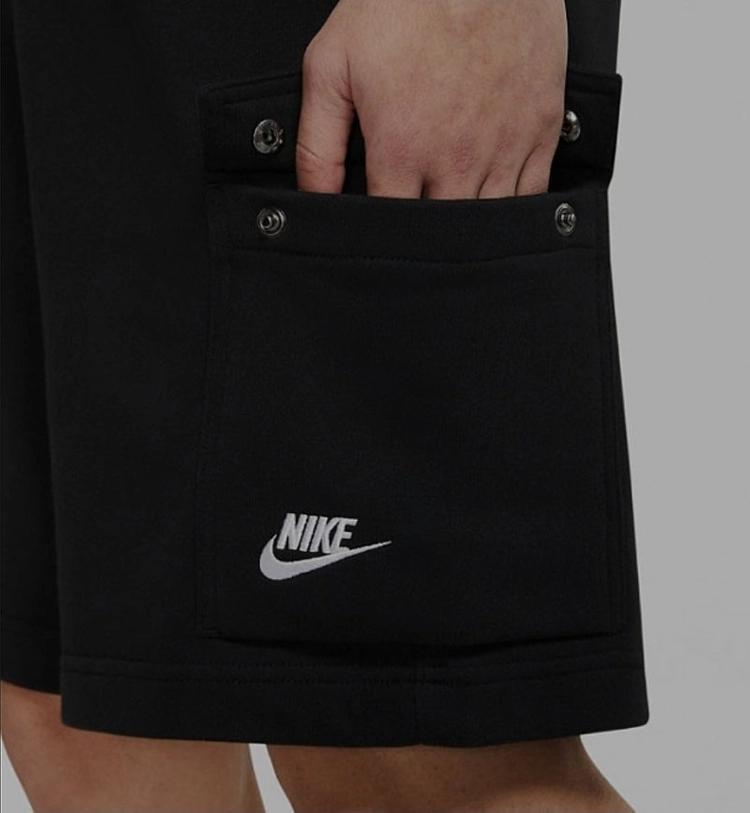 새상품 M ~2XL - 나이키 남성 테리 카고 반바지 (블랙) 이미지