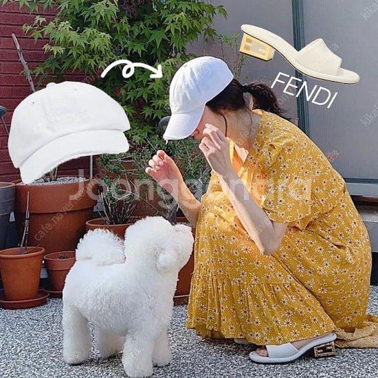 펜디 나파 가죽 슬라이드 뮬 36사이즈--9
