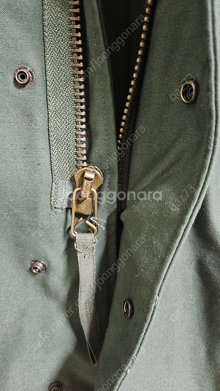 알파인더스트리 m65 야상 판매 합니다--2