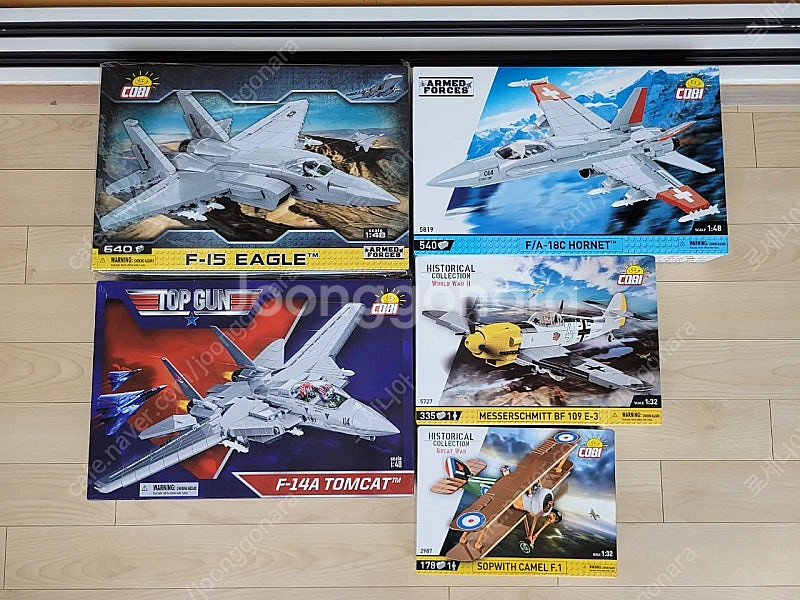 코비블럭 비행기,전투기,5811 F-14 톰캣 탑건, ...--0
