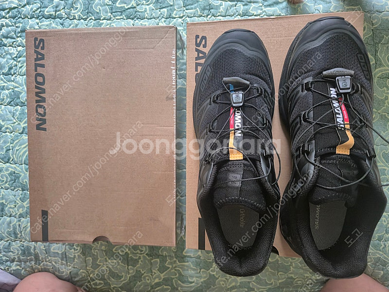 살로몬 xt-6 블랙 트레킹화. 새상품 270--4