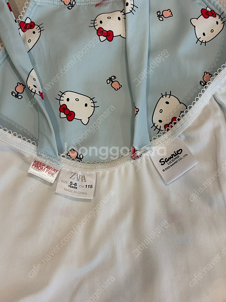 자라 키티수영복 5-6y--2