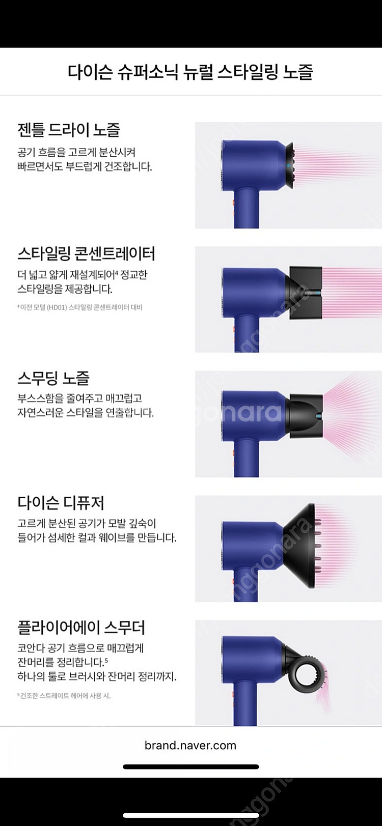 [미개봉] 다이슨 HD16 슈퍼소닉 뉴럴--3