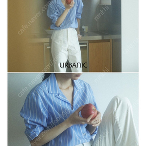 얼바닉30 matin stripe shirt